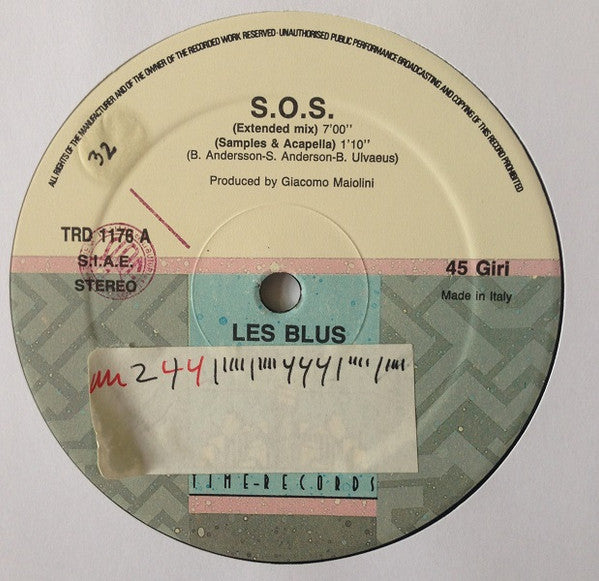 Les Blue Belles : S.O.S. (12")