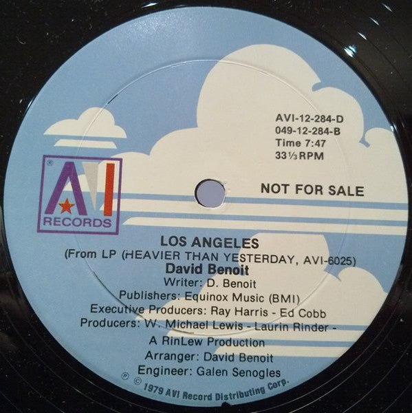 David Benoit : Life Is Like A Samba (12", Single, Promo)