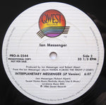 Ian Messenger : Wait So Long (Edit) / Interplanetary Messenger (12", Promo)
