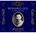 the album cover for Beniamino Gigli - In Opera & Song