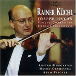 the album cover for J. HAYDN - Violin Concertos