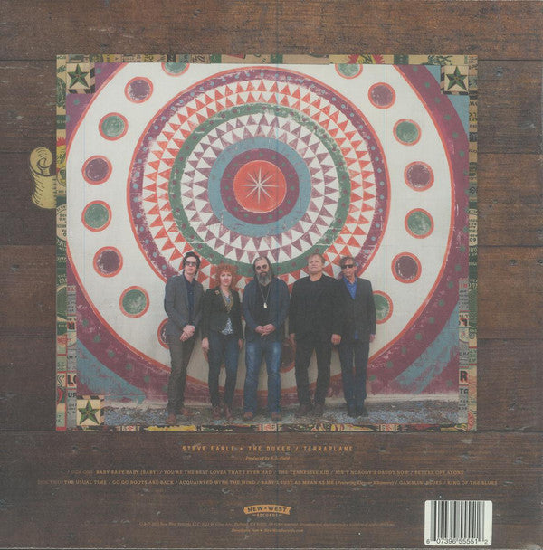 Steve Earle & The Dukes : Terraplane (LP, Album, Ltd, Tra)