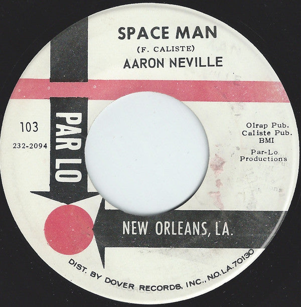 Aaron Neville : She Took You For A Ride / Space Man (7")