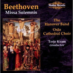 the album cover for Beethoven Oslo Cathedral Choir/Kvam - Missa Solemnis