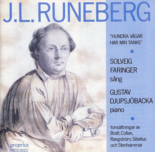 the album cover for Bratt / Solveig Faringer - Hundra Vagar Har Min Tanke