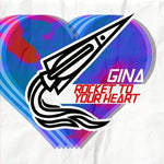 the album cover for Gina - Rocket to Your Heart
