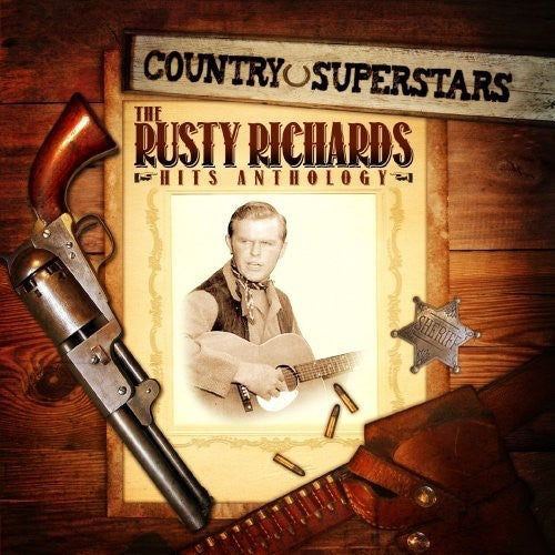 the album cover for Rusty Richards - Country Superstars: Rusty Richards Hits
