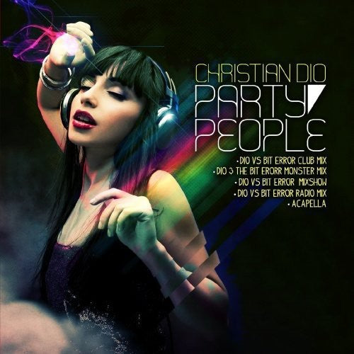 the album cover for Christian Dio - Party People