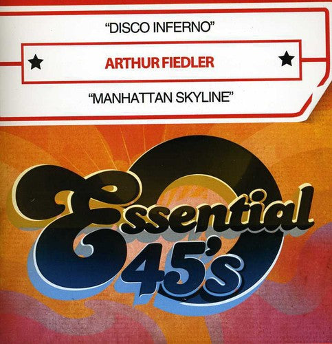 the album cover for Arthur Fiedler - Disco Inferno / Manhattan Skyline