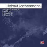 the album cover for Helmut Lachenmann - Lachenmann: Allegro Sostenuto Pression