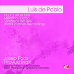 the album cover for Hiroyuki Iwaki - De Pablo: Figura en El Mar