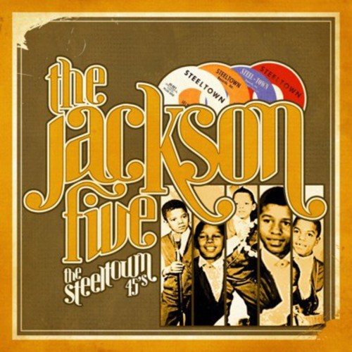 the album cover for Jackson 5 - Steeltown 45's