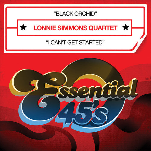 the album cover for Lonnie Simmons - Black Orchid