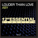 the album cover for Aby - Louder Than Love