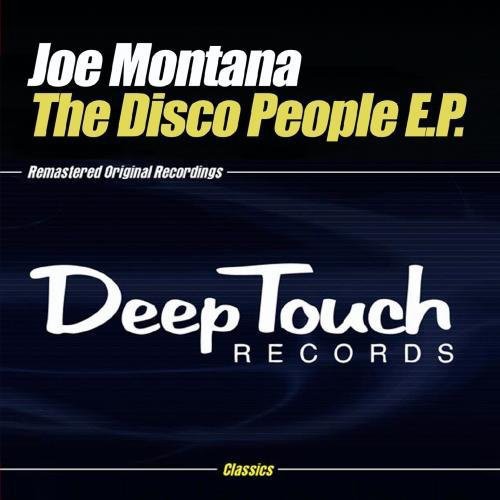 the album cover for Joe Montana - Disco People EP