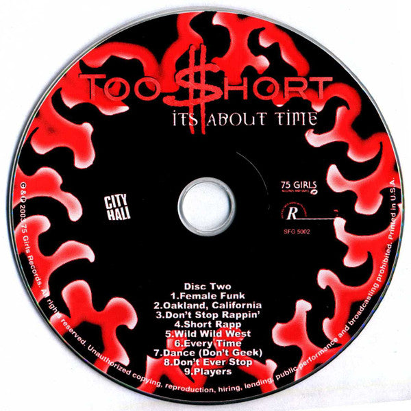 Too Short : Its About Time (2xCD, Comp)