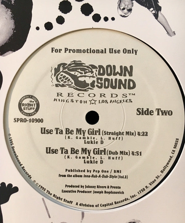 Papa Yaie / Lukie D : Badness Is Madness / Use Ta Be My Girl (12", Promo)