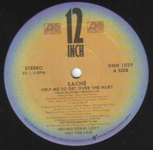Saché : Help Me To Get Over The Hurt (12", Promo)