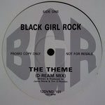 Black Girl Rock : The Theme (12", Promo)