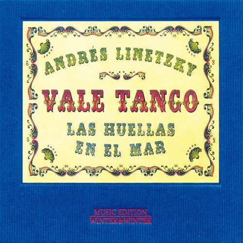 the album cover for Andres Linetzky & Vale Tango - Las Huellas En El Mar