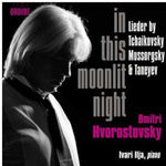 the album cover for Dmitri Hvorostovsky - In This Moonlit Night