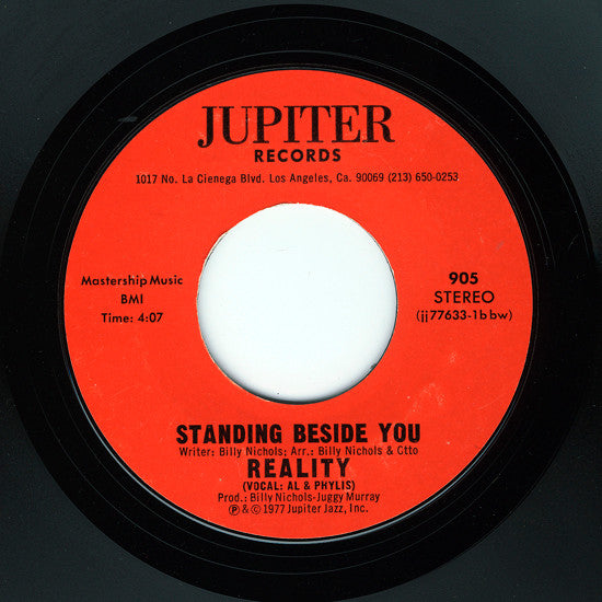 Reality (20) : Make Love Not War / Standing Beside You (7", Styrene)