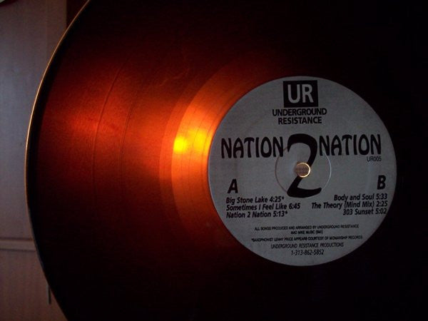 Underground Resistance : Nation 2 Nation (12")