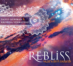 the album cover for David Newman & Krishna Venkatesh - Re-Bliss: Stars Revisited