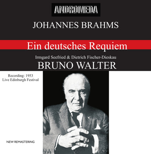 the album cover for Brahms - Ein Deutsches Requiem: Seefrie