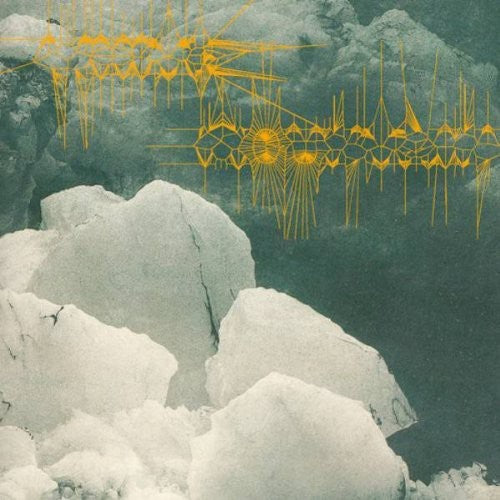 the album cover for Lfur - White Mountain