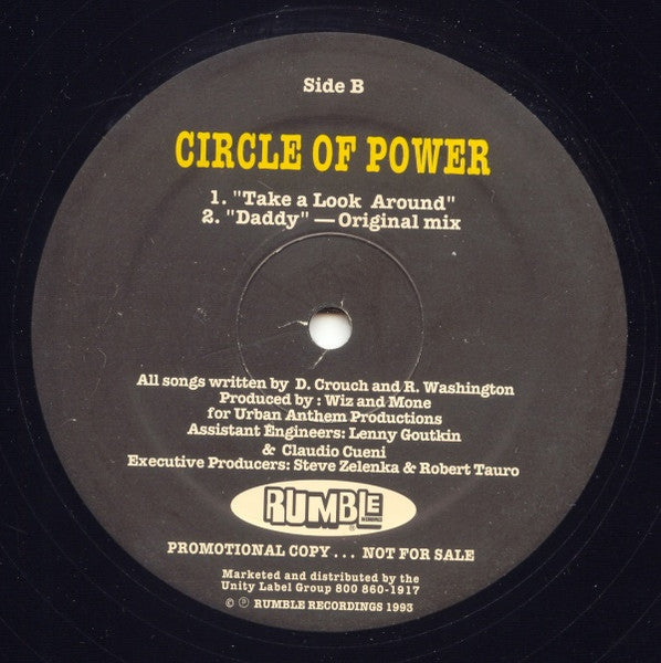Circle Of Power : Daddy (12", Promo)