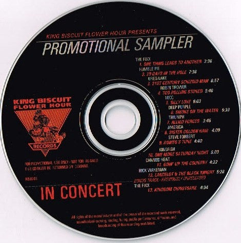 Various : Promotional Sampler (CD, Promo, Smplr)