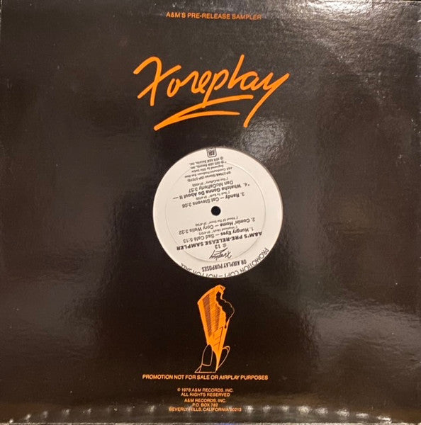 Various : Foreplay #13 (LP, Advance, Promo, Smplr)