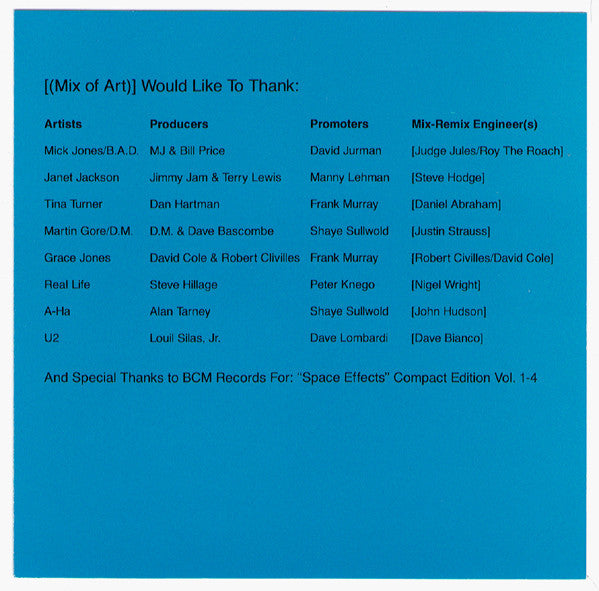 Various : Mix Of Art Disc 001 - Radioactive (CD, Comp, Promo)