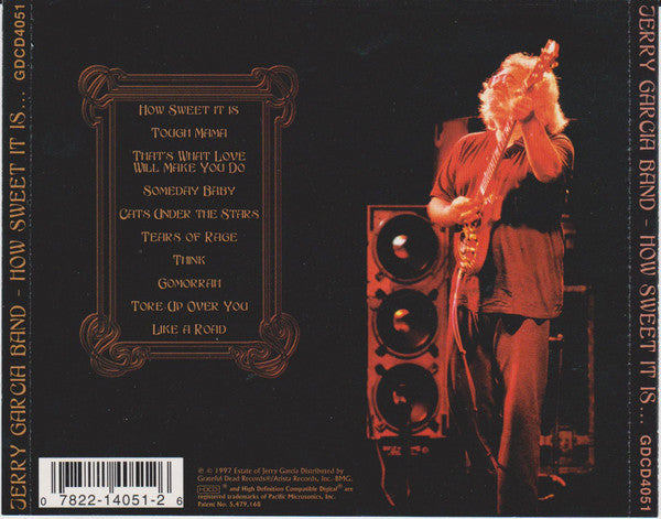 Jerry Garcia Band* : How Sweet It Is... (HDCD, Album)