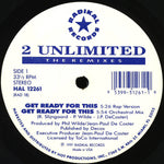 2 Unlimited : Get Ready For This (The Remixes) (12")