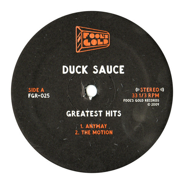 Duck Sauce : Greatest Hits (12", EP)