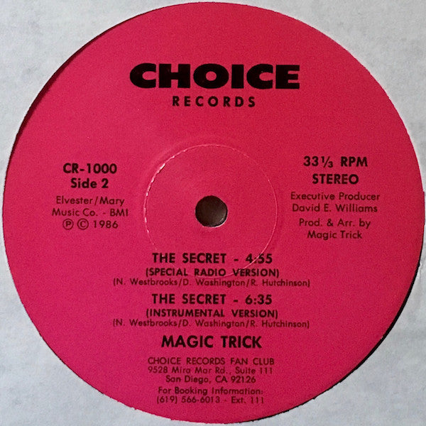 Magic Trick : The Secret (12")
