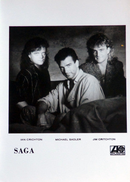 Saga (3) : Only Time Will Tell (12", Single, Promo)