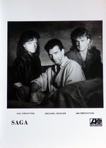 Saga (3) : Only Time Will Tell (12", Single, Promo)