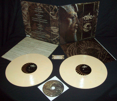 Nile (2) : Those Whom The Gods Detest (2xLP, Album, Ltd, San + CD, Album)