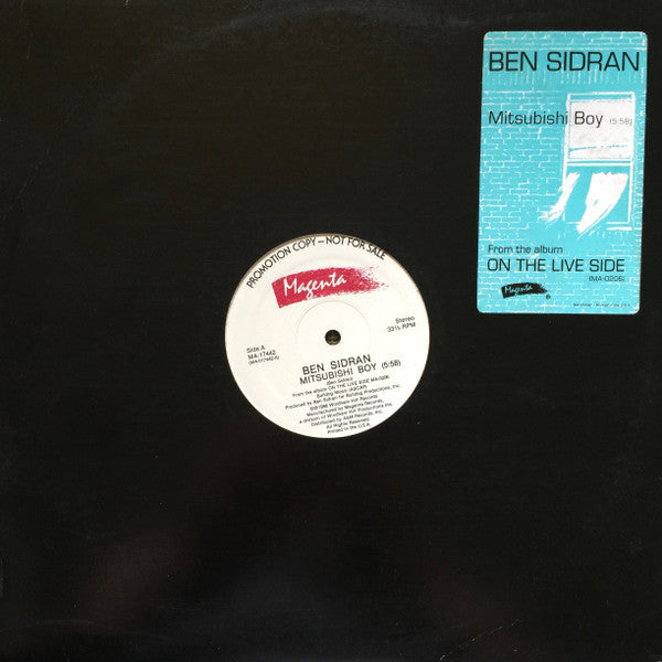 Ben Sidran : Mitsubishi Boy (12", Single, Promo)