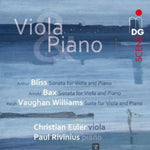 the album cover for Bax / Euler / Rivinus - Sonata & Suite for Viola & Piano