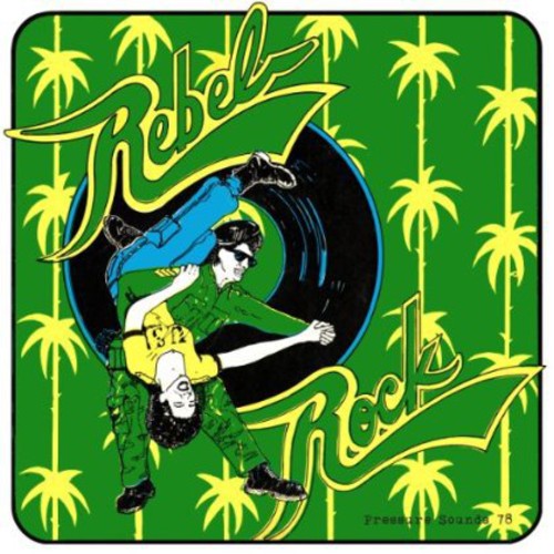 the album cover for Third World All Stars - Rebel Rock