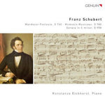 the album cover for Konstanze Eickhorst - Franz Schubert