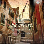the album cover for Letizia Calandra - Scarlatti & the Neapolitan