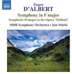 the album cover for Jun Markl - Overture to Tiefland Symphony in F Op 4