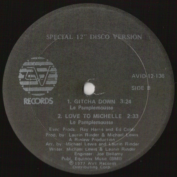 Le Pamplemousse : Get Your Boom, Boom (Around The Room) (12")