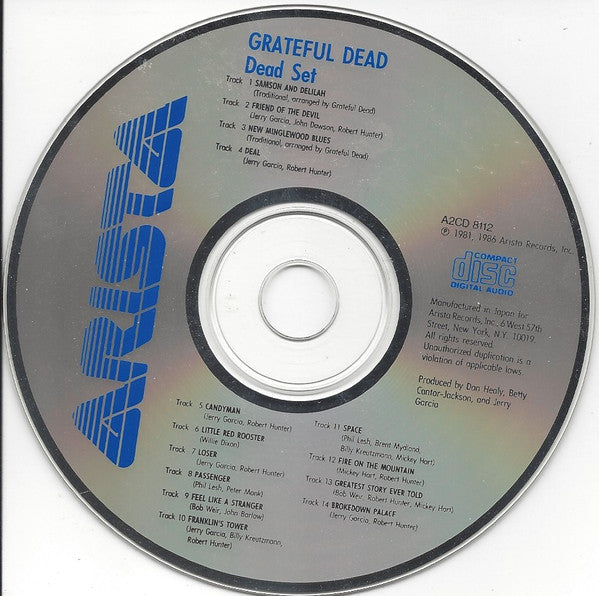 Grateful Dead* : Dead Set (CD, Album)
