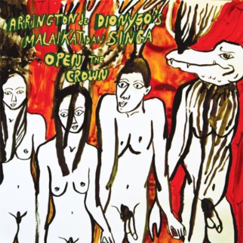 the album cover for Melting Season - Open the Crown
